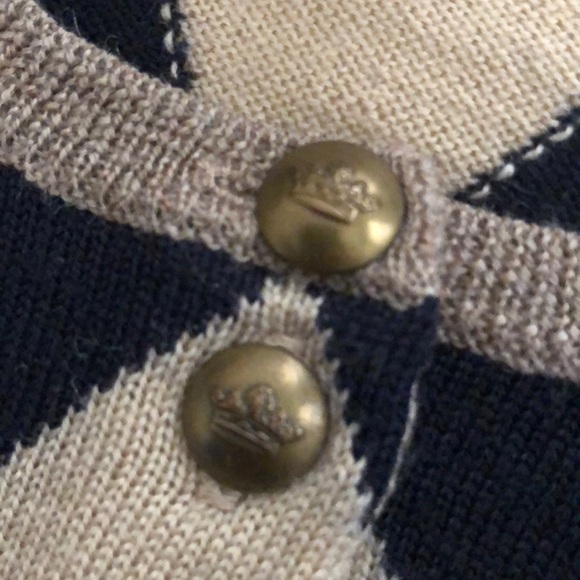 J. Crew Argyle Cardigan - Picture 8 of 8